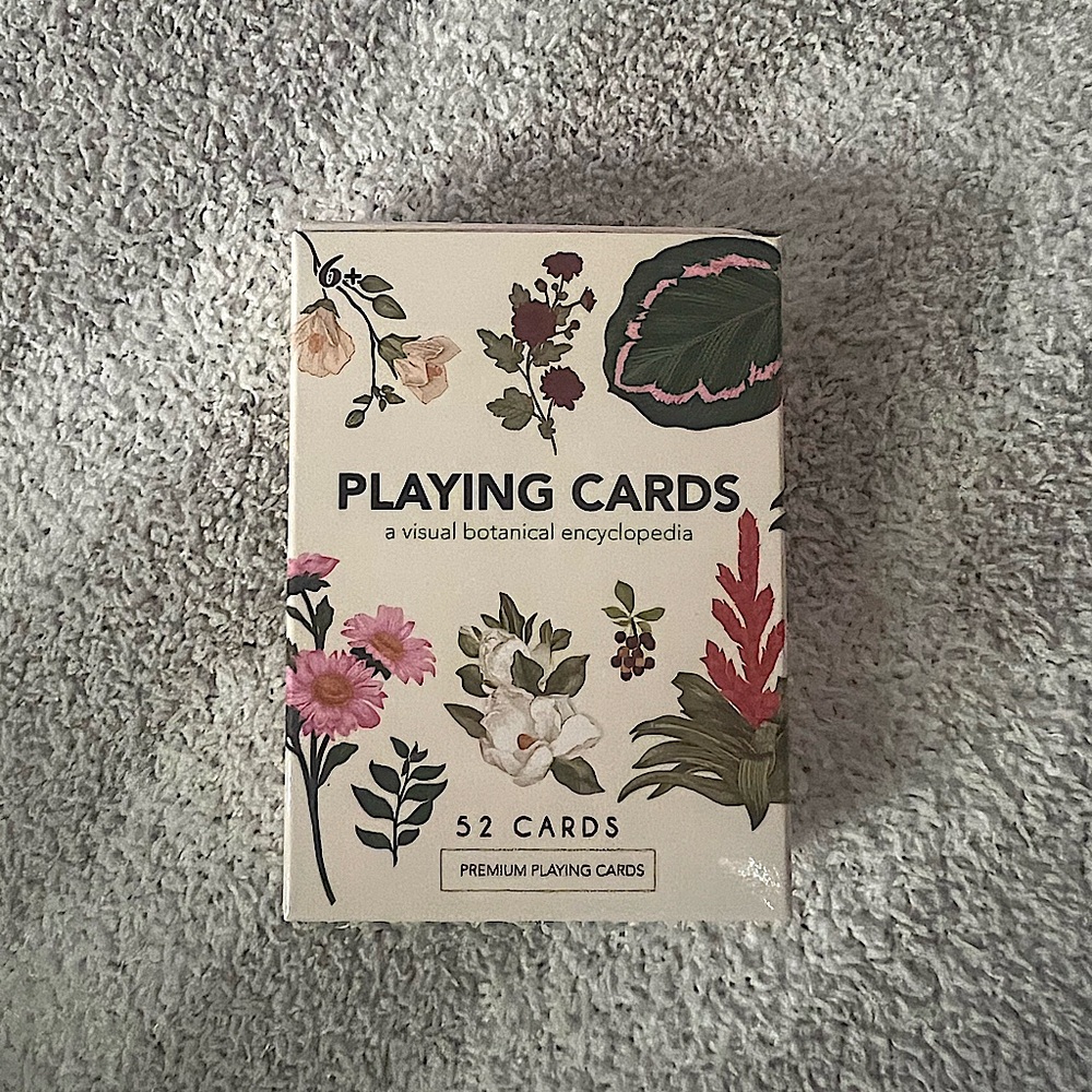 Botanical Playing Cards